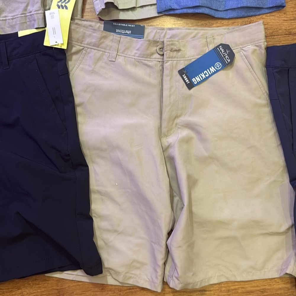 Boys shorts bundle of seven size XL (16) NWT various brands perfect for school - Picture 3 of 8